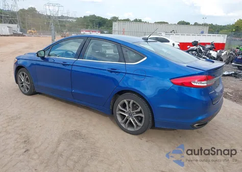 2017 Ford Fusion Se from USA, damaged, VIN 3FA6P0T99HR317213